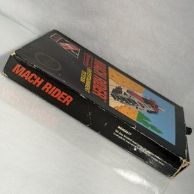 Mach Rider⭐️Gloss Sticker Seal Test Market⭐️Nintendo NES Complete CIB Black Box