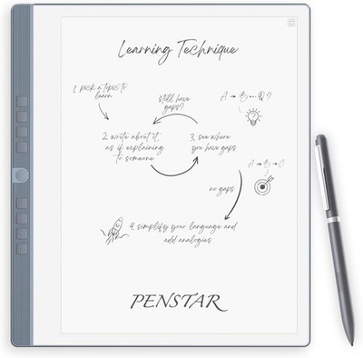 Penstar eNote N10PRO 10.3 E-Ink Tablet 128GB Stylus Bundle Digital Paper Tablet