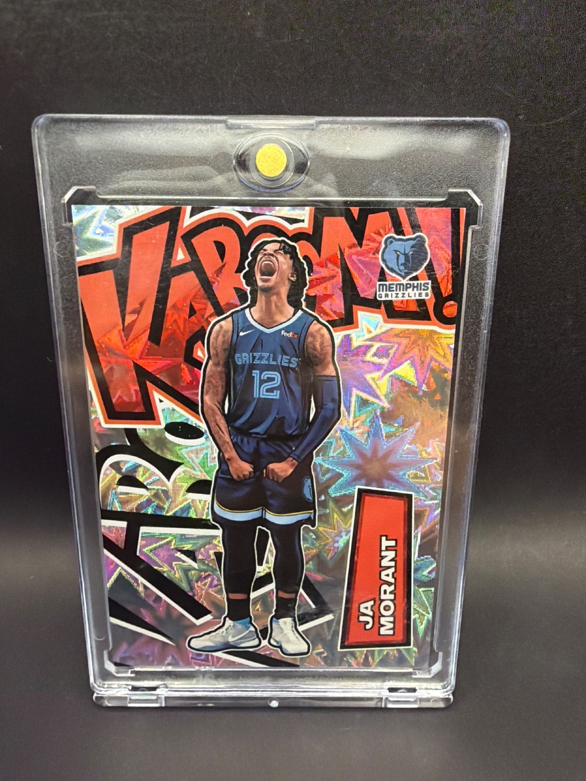 2021-22 Panini Crown Royale Basketball Ja Morant #7 Kaboom! Case Hit SSP