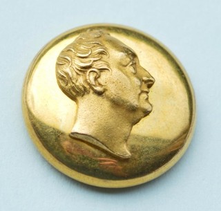 King William IV Button Possibly To Mark His Corrination in 1831 or Death in 1837