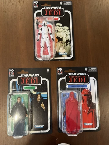 Star Wars Black Series 40th ROTJ Emperor Royal Guard Stormtrooper 