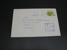Australia 1983 postage due cover to finland *11668