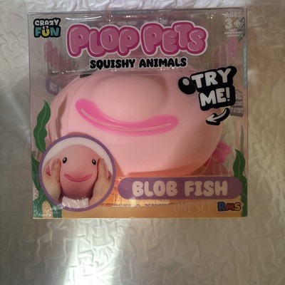 PRICE DROP!Plop Pets Squishy Blob Fish Sensory Toy Zen! New! Authentic!