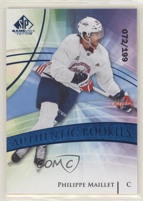 2020 SP Game Used Edition Blue Burst 72/199 Philippe Maillet #187 Rookie RC 0wp8
