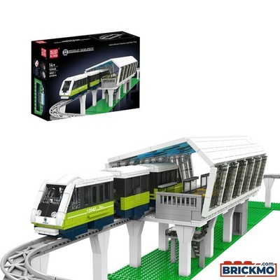 Mould King Italian Marconi Express Light Rail Train 12040