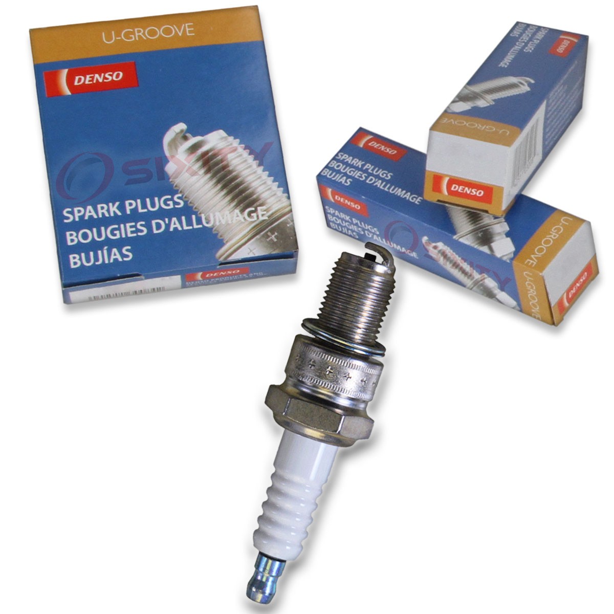 1 pc Denso Standard U-Groove Spark Plug for Yamaha AT3 1973 Tune Up Kit rd