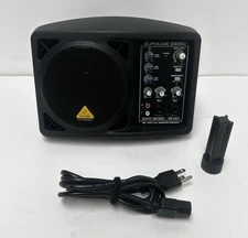 Behringer Eurolive B205D 150-WATT PA/Monitor Speaker w/ Power Cord & Adapter