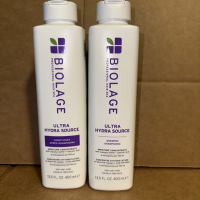 Biolage ULTRA HYDRA SOURCE Shampoo & Conditioner Set 13.5 oz DUO FREE SHIPPING!!