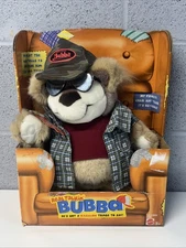 Mattel Real Talkin' Bubba Interactive Wisecraking Talking Plush Bear 2004