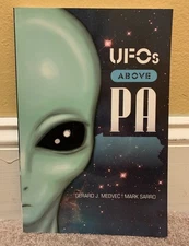 UFOS ABOVE PA VINTAGE UFO FLYING SAUCER SPACE ALIEN BOOK