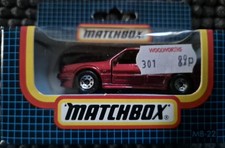 Matchbox MB-22 Saab 9000 Turbo Red 1:59 Boxed 1987