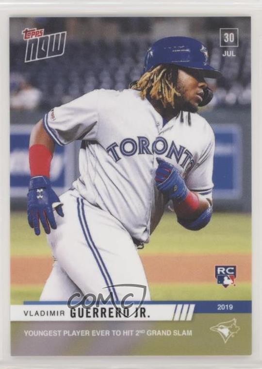 2019 Topps Now /944 Vladimir Guerrero Jr #601 Rookie RC 09i6