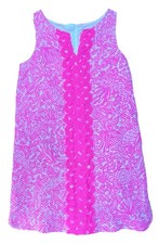Lilly Pulitzer for Target See Ya Later Hot Pink Shift Dress Kids Girls 6/6x