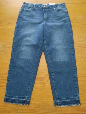 NWT Sonoma Mid Rise Slim Ankle Women's size 16 Blue Denim Jeans