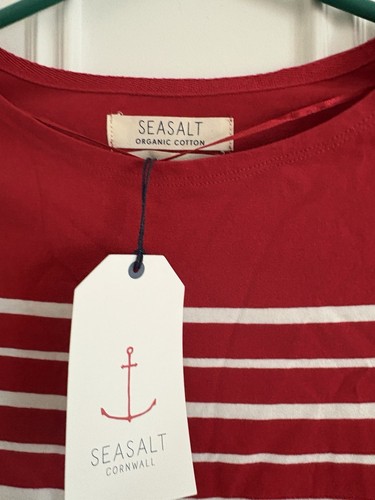 Seasalt Women’s Sailor T-shirt Top Size 6 Regular BNWT - Picture 3 of 5