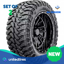 Set Of 2 New 33x14.50r20 Hercules Tis Tt1 125q