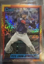 2025 Topps Update Series 1990 Topps Chrome Silver Pack Pete Crow-Armstrong #U90C