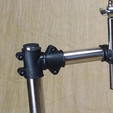 Electronic Drum Rack Clamp Three Way 3.8 cm Hardware Music Instrument