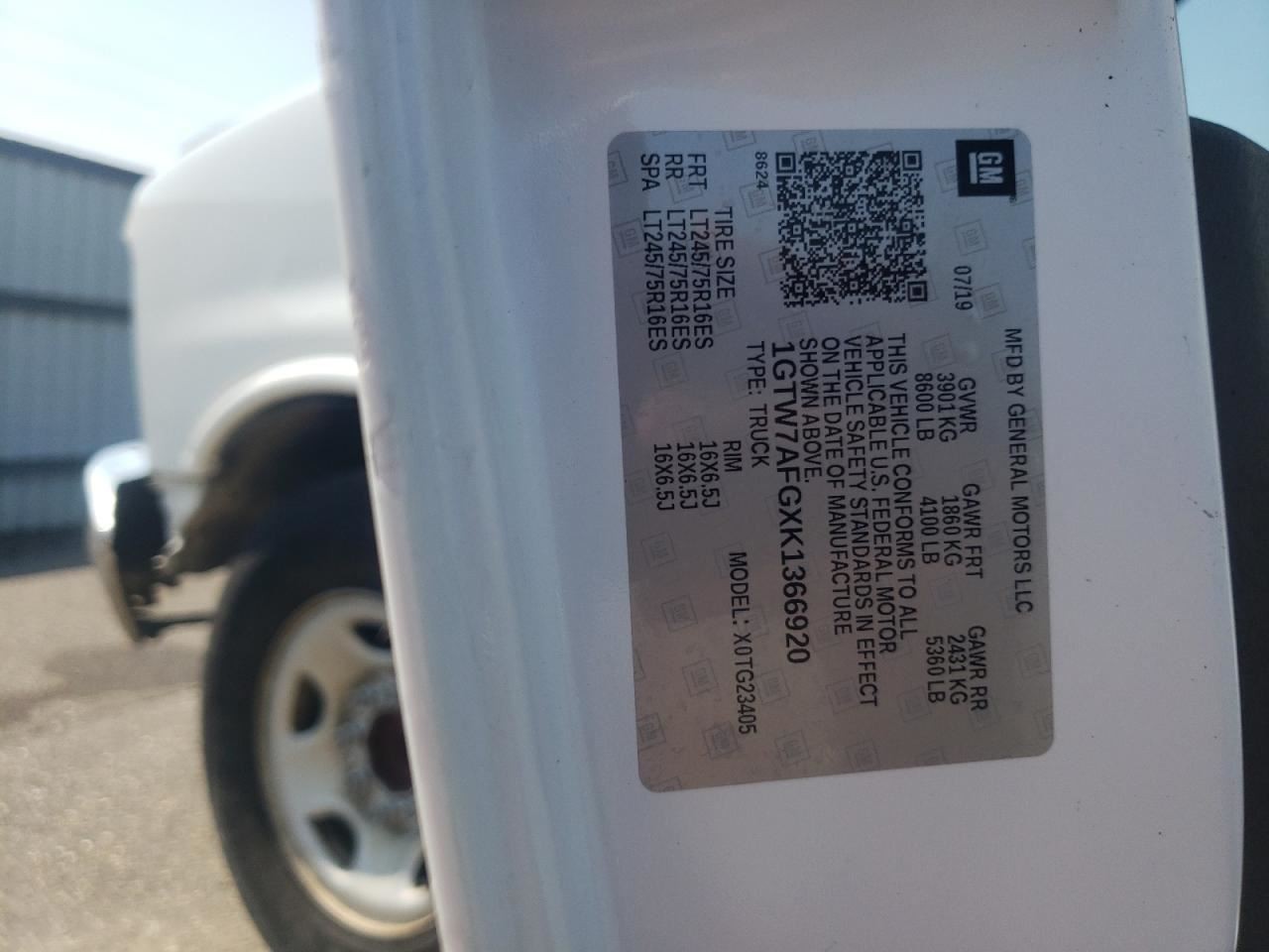 Passenger Air Bag Passenger Roof Fits 16-24 EXPRESS 2500 VAN 2950290 thumbnail 15