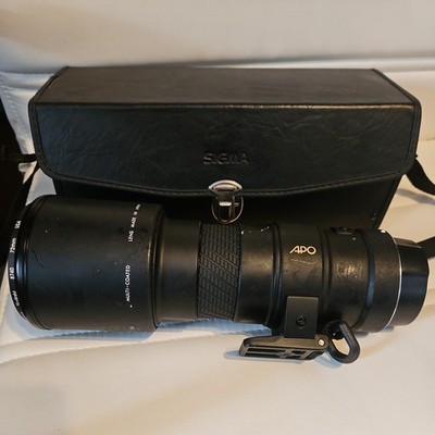 SIGMA AF Tele 400mm F5.6 Multi-Coated Sony mount one item only From JAPAN Used
