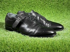 🔥Alexander Mcqueen Black Harness Lace up Dress Shoes | Mens Sz 9 US