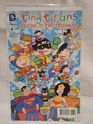 Tiny Titans Return to the Treehouse #6 NM- 1st Print DC Comics 2015 [CC]