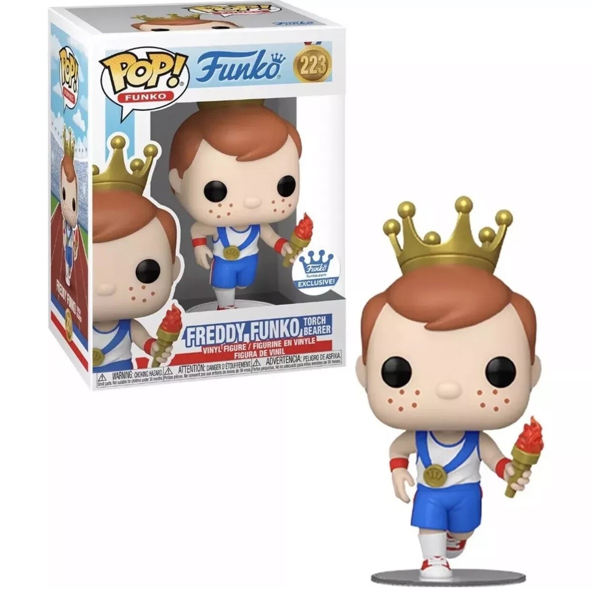 Funko Pop Freddy Funko as Torch Bearer #223 Funko Exclusive