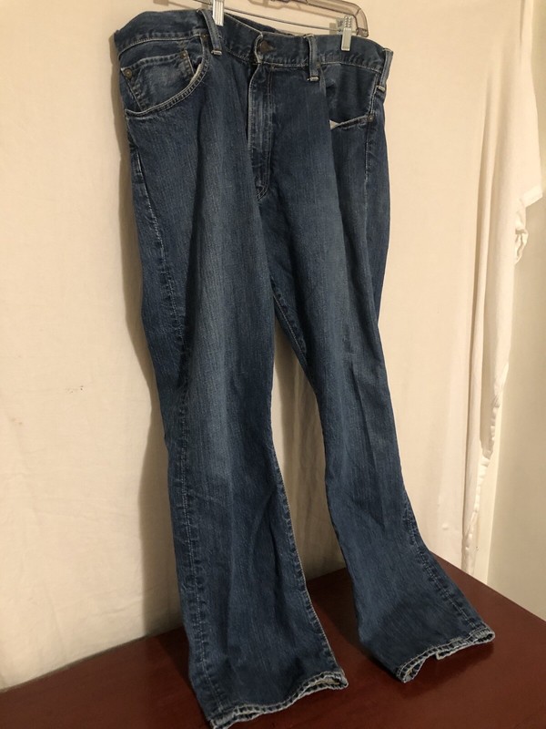 Polo Ralph Lauren Jeans Mens 38 x 30 Blue Slim Straight Fit Casual