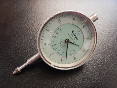 MITUTOYO PRECISION DIAL INDICATOR 0.01-10 mm FULL JEWELED #794332 JAPAN