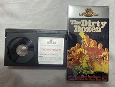 Beta Max Tape Video Movie 1988 The Dirty Dozen Charles Bronson Brown Untested