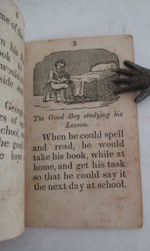 COBB'S TOYS, erste Serie Nr. 10, The GOOD BOY, 1835, seltenes Chapbook - Bild 5 von 6