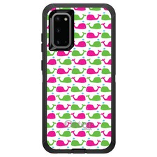 OtterBox Defender for Galaxy S Choose Model Green Pink Cartoon Whales