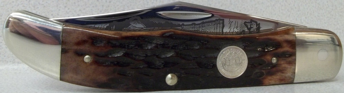 1986 Schrade+ USA LTD Statue of Liberty Knife | eBay