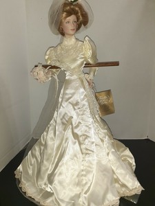 gibson girl bride doll