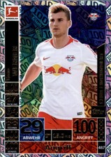 Topps Match Attax ACTION 18/19 - 487 - Timo Werner - Club Einhundert
