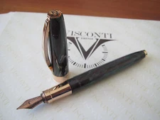 Visconti Van Gogh 125th Anniv Gaugin's Armchair rose gold-pl trim fount. pen MIB