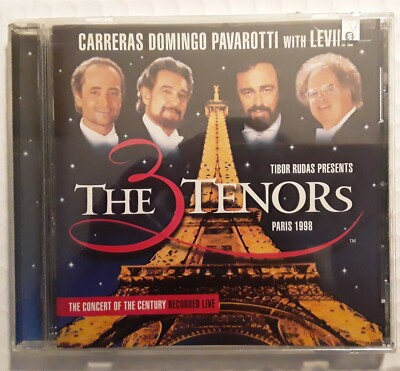 The Three Tenors, Paris 1998 (CD)-Few small light scraches on disc