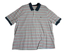 Original Penguin Stripe Short Sleeve Golf Polo Mens 2XL XXL