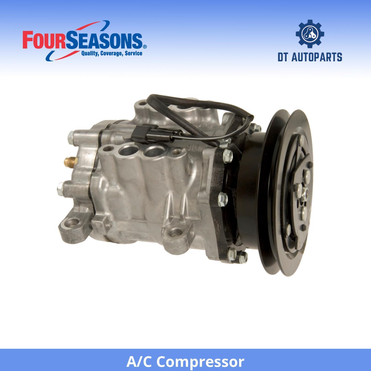 For 1989-1990 Chrysler TC Maserati A/C Compressor 4 Seasons