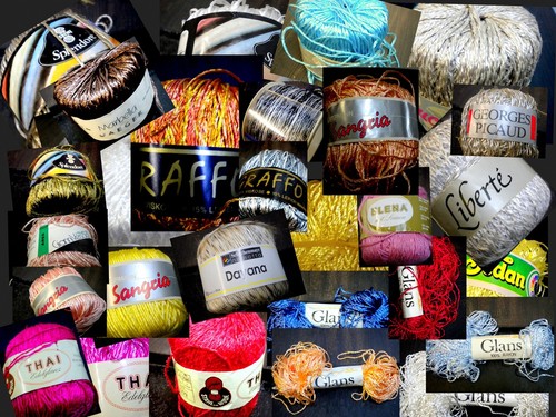 Viskose- Glanzgarn, Effektgarn, Seidenglanz, Strick+ Häkelgarn, Vintage, Seite 2 - Bild 1 von 34