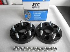 SCC Wheel Spacers Track Plates 2x30mm 15568BWS for Tesla Model B-Stock