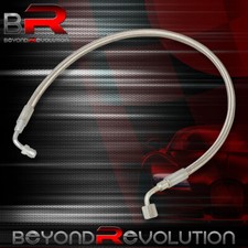 24 Braided Stainless Steel Turbo Charger Oil Inlet Feed Line Jdm T3t4 T3 T4