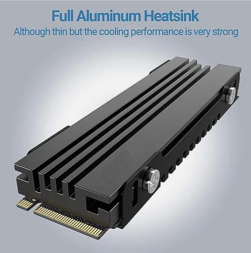 Fanxiang S880 4TB M.2 NVMe SSD for PS5 Laptop Computers + HEATSINK - Afbeelding 2 van 2