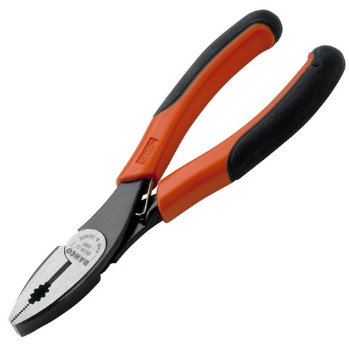 Bahco Heavy Duty Combination Pliers Cutters 200mm 2628G200 Engineering
