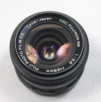Fuji EBC Fujinon SW 28mm f/3.5 wide angle M42 Lens 9546 | eBay