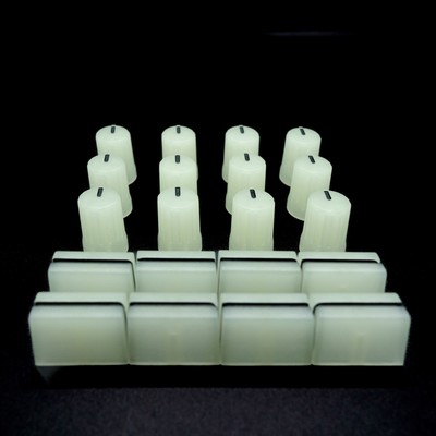 DJ TechTools Chroma Caps Pack Pro for Controller Knobs & Faders, Luma Glow