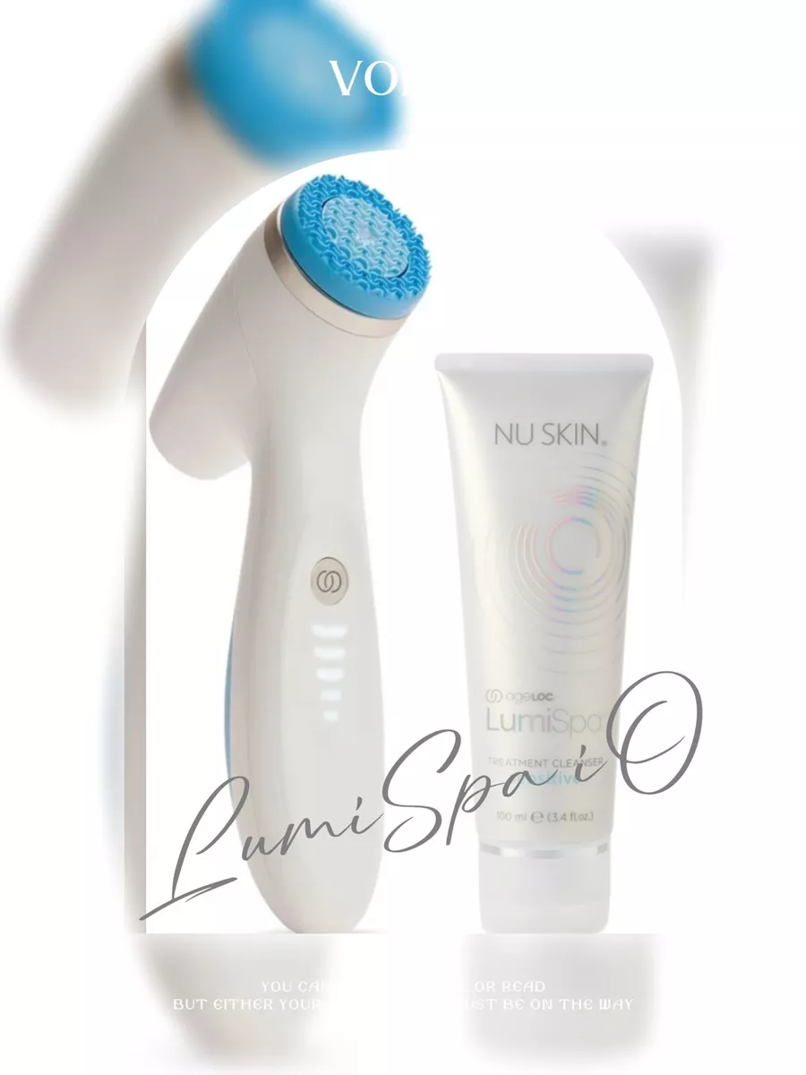 Authentic Nuskin Nu Skin Ageloc LumiSpa iO DRY Cleanser Kit Brand New w/  Sealed