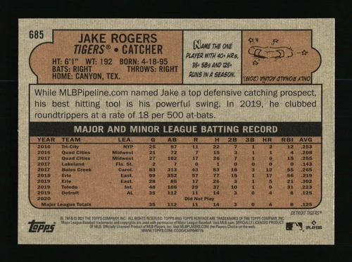 2021 Topps Heritage High Number - Pick Your Card #501-725 - Complete Your Set - Picture 348 of 394