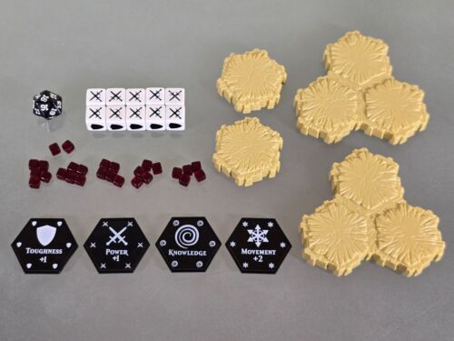 MAGIC The Gathering Arena of The Planeswalker Dados Azulejos Hexagonales Glifos Piezas