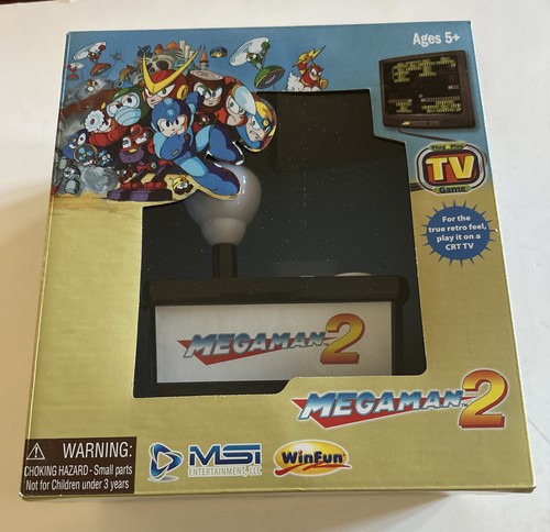 MEGAMAN 2 MSI WINFUN PLUG & PLAY CONTROLLER TV GAME NES DR WILY CAPCOM